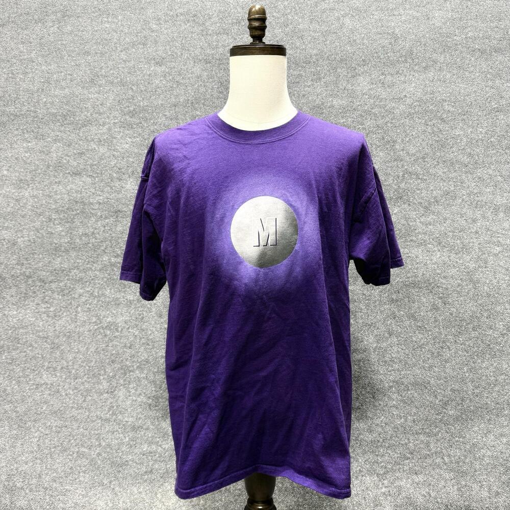 Gildan Shirt Mens XL Purple Florida Lottery Mega Money Graphic T-Shirt Tee Promo